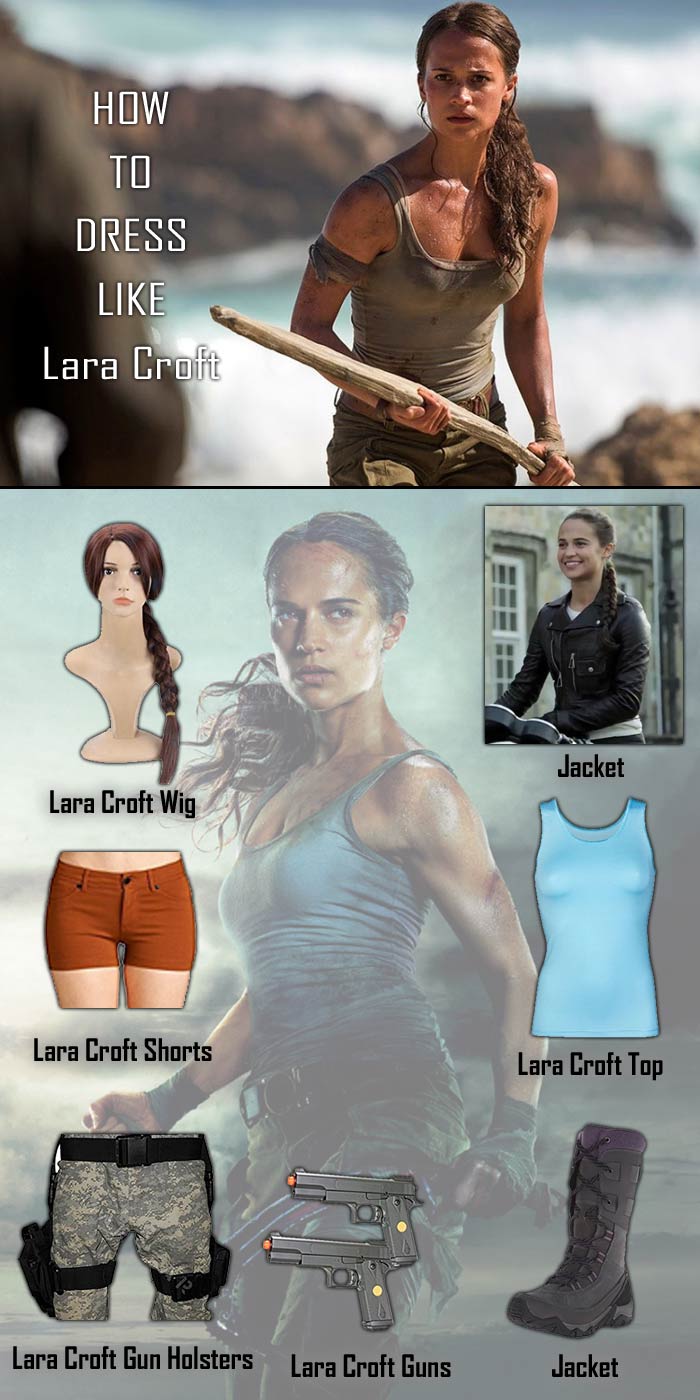 Alicia Vikander Tomb Raider Movie Lara Croft Costume Guide 21 lara-croft-costume-guide