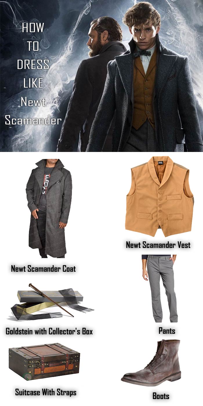 Newt Scamander Fantastic Beasts 2 Eddie Redmayne Costume 19 newt-scamander-costume-guide