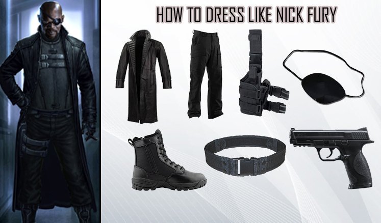 How to Dress Like The Avengers Nick Fury