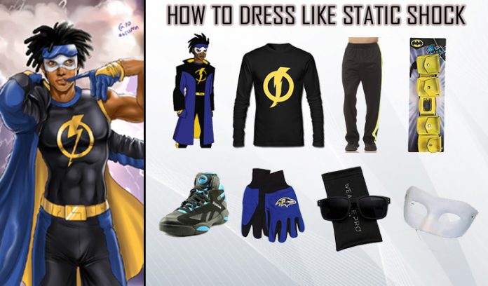 Static Shock Costume Guide