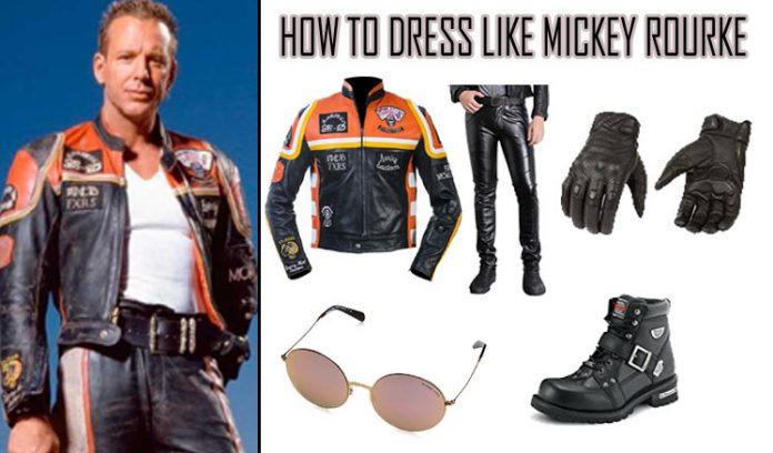 Mickey Rourke Costume Mickey Rourke Costume