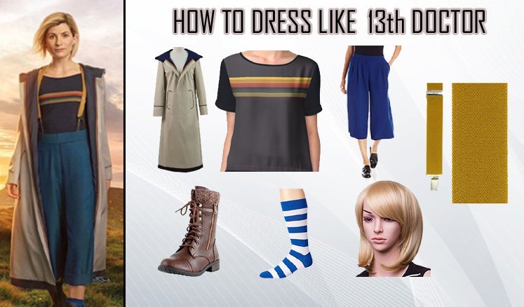 DIY The Thirteenth Doctor Costume Ideas 2023 For Cosplay  Halloween