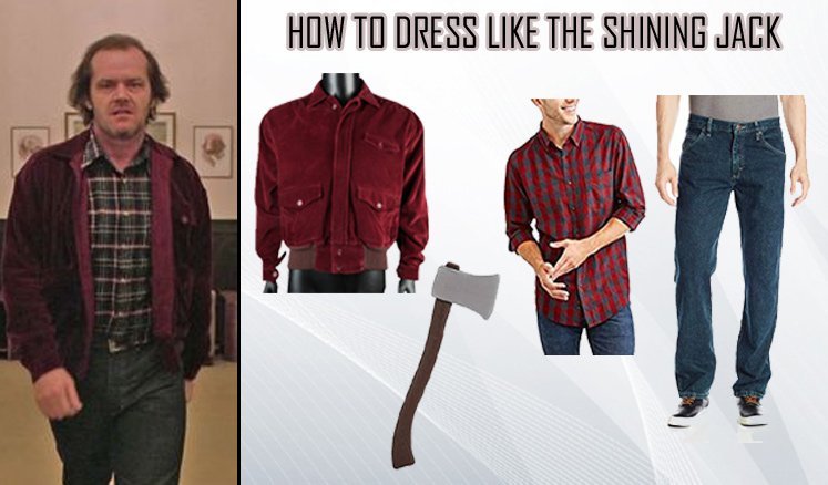 How to Dress Like The Shining Horror Movie Jack Torrance