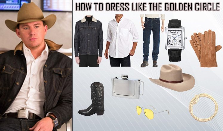 Kingsman The Golden Circle Agent Tequila Costume