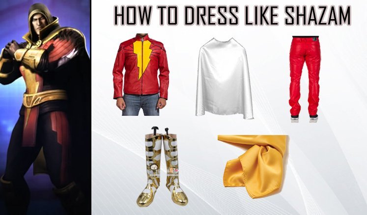 How to Dress Like Injustice Gods Among Us Shazam