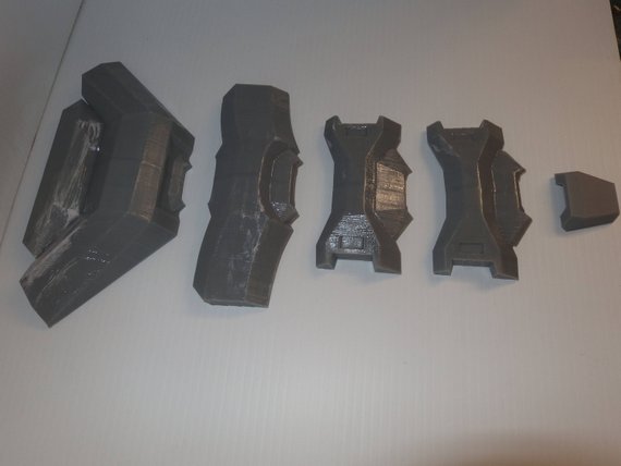 Spine Armor costume prop