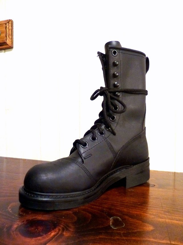 Black Combat Boots