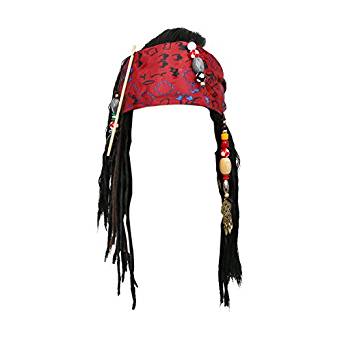 Jack Sparrow Wig Bandana