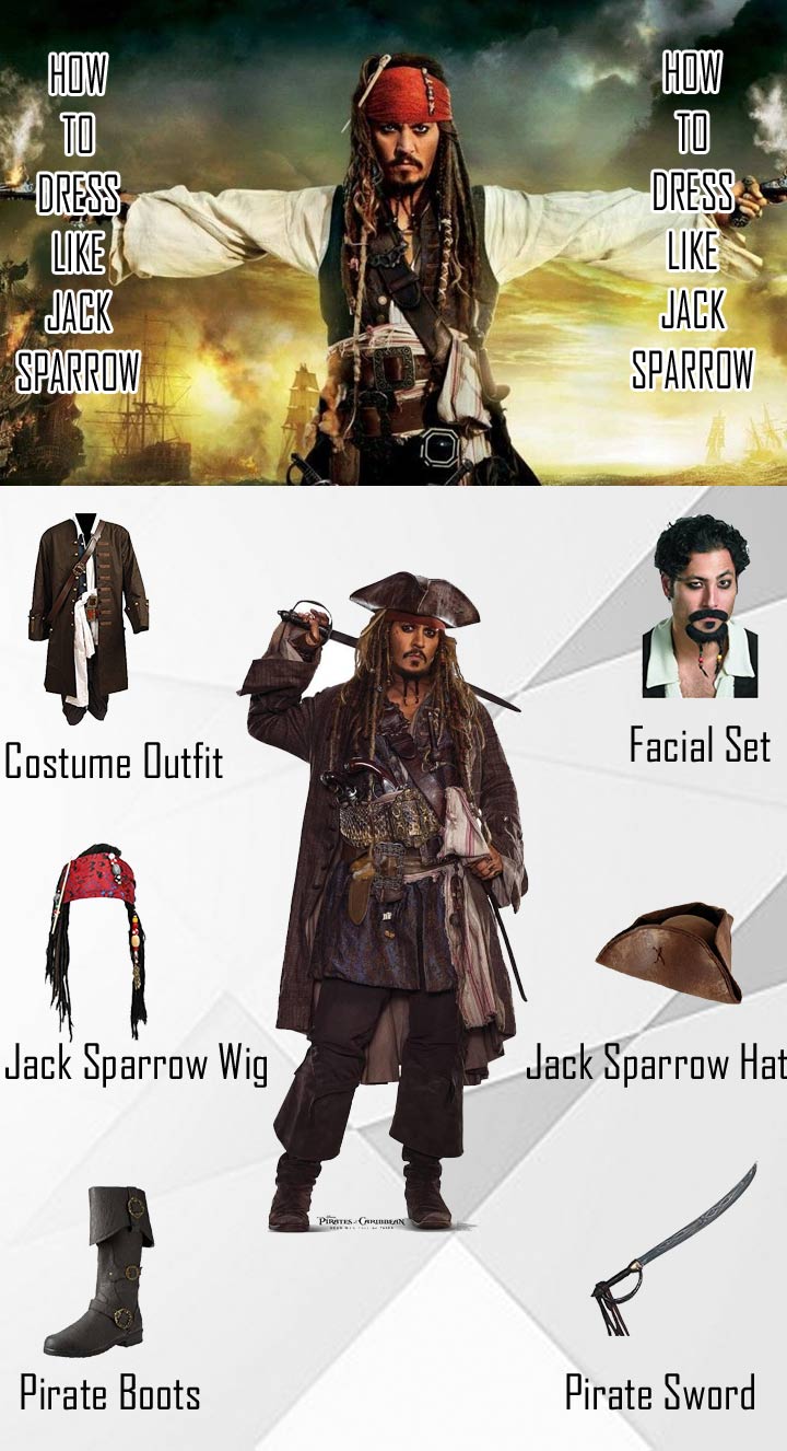 Pirates of the Caribbean Jack Sparrow Costume Guide