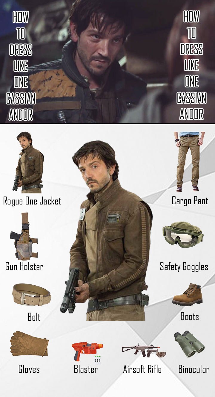 How to Dress Like Rogue One Star Wars Cassian Andor 29 Star Wars Rogue One Cassian Andor Costume Guide