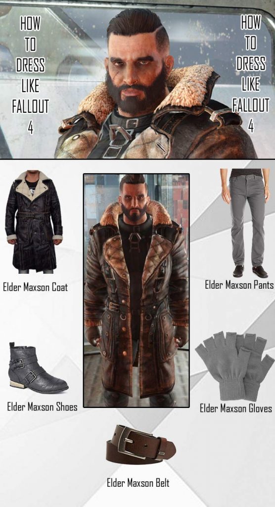 Fallout 4 Video Game Elder Maxson Costumes Guide
