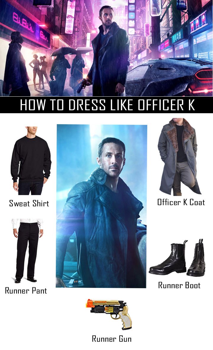 Ryan Gosling Blade Runner 2049 Costume Guide