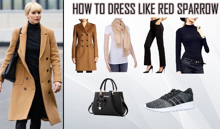 How to Dress Like Jennifer Lawrence Red Sparrow