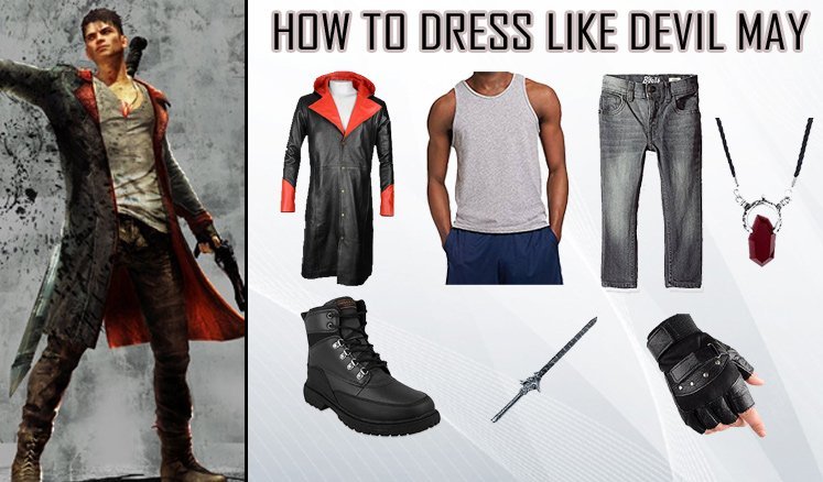 How to Dress Like Devil May Cry Dante
