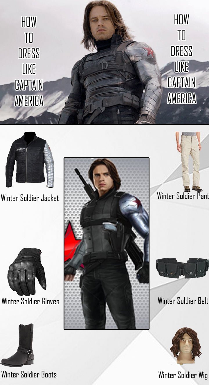 Captain America Civil War Winter Soldier Costume Guide