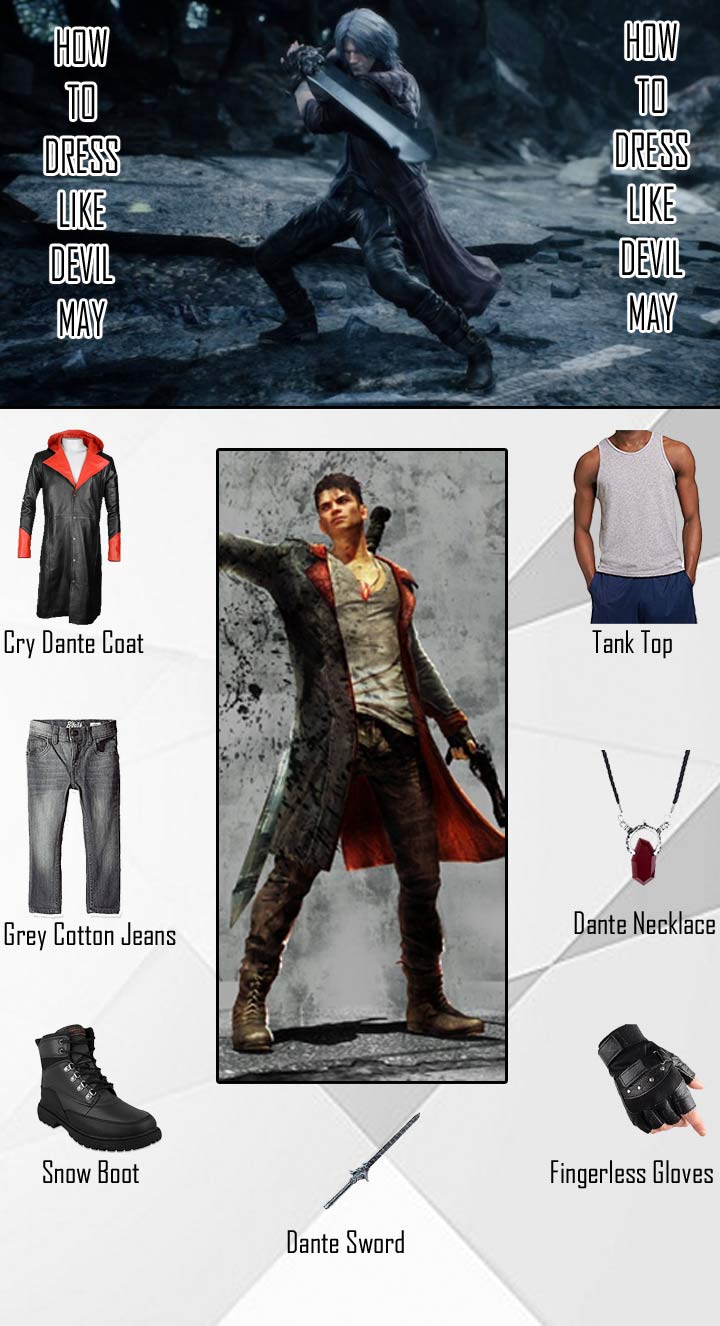 Devil May Cry Dante Costume Guide