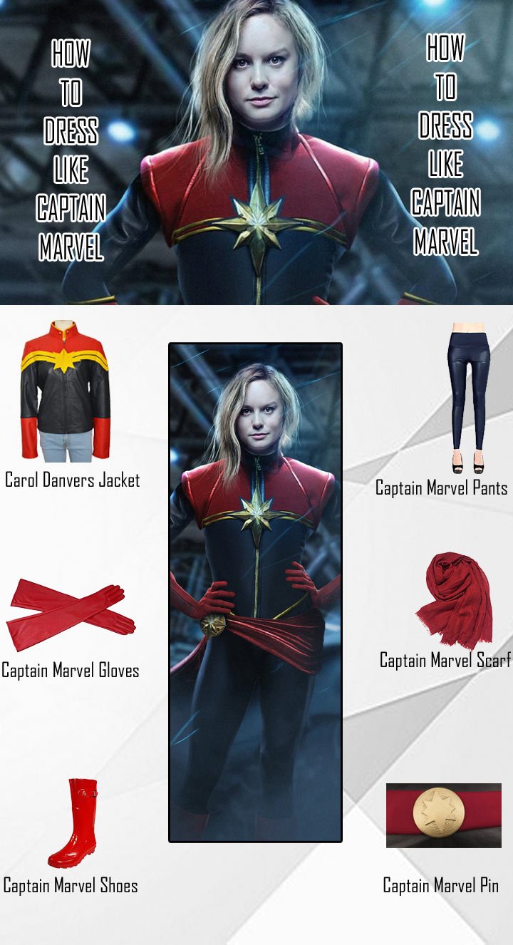 Carol Danvers Captain Marvel Costume Guide