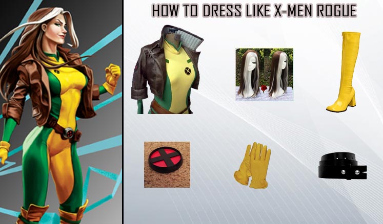 How to Dress Like X-Men Rogue