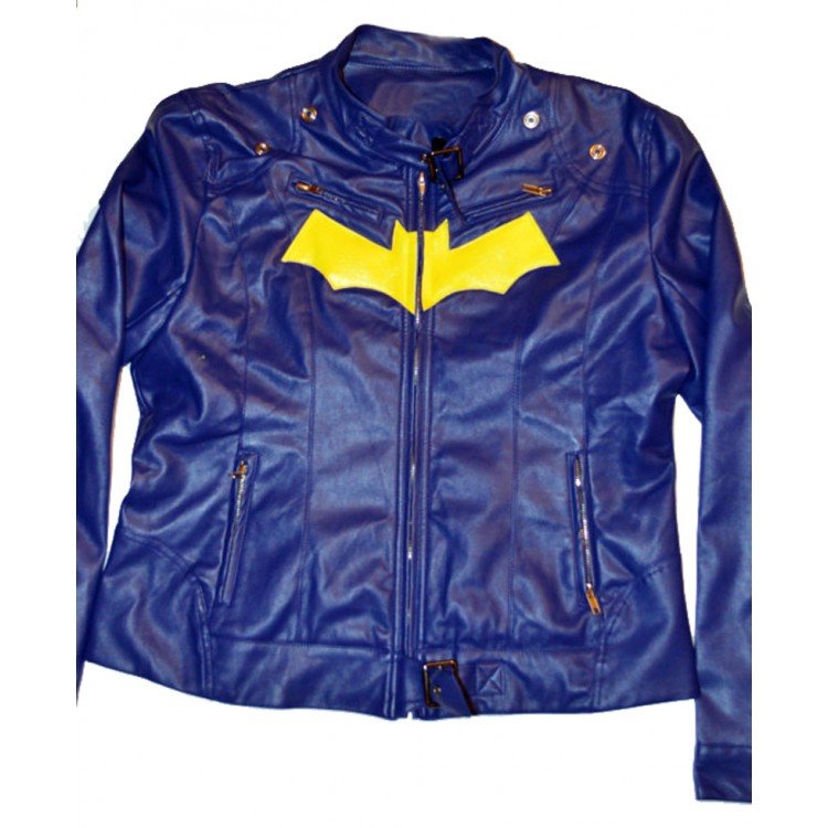 How to Dress Like Batgirl 13 batgirl-leather-jacket