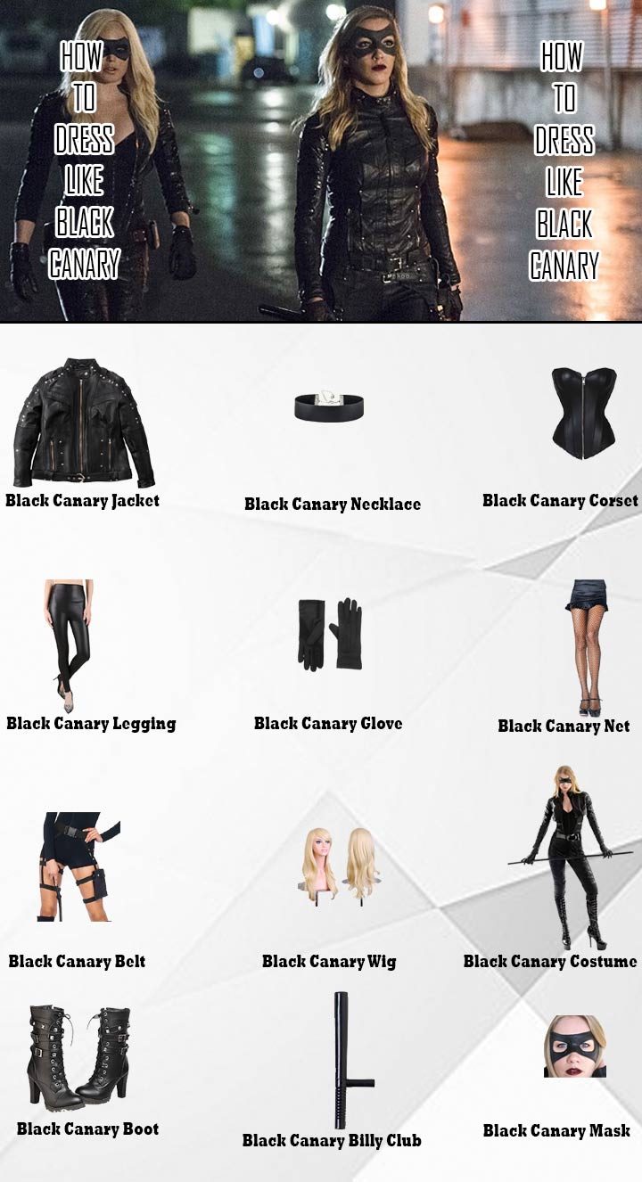 How to Dress Like Black Canary 31 black-canary-costume