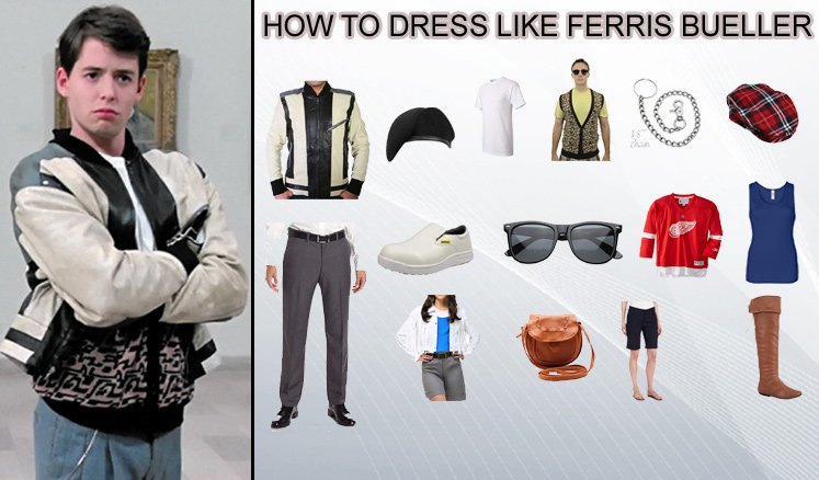 Bueller’s Day Off Costume Ferris Bueller is the main protagonist of the A.....