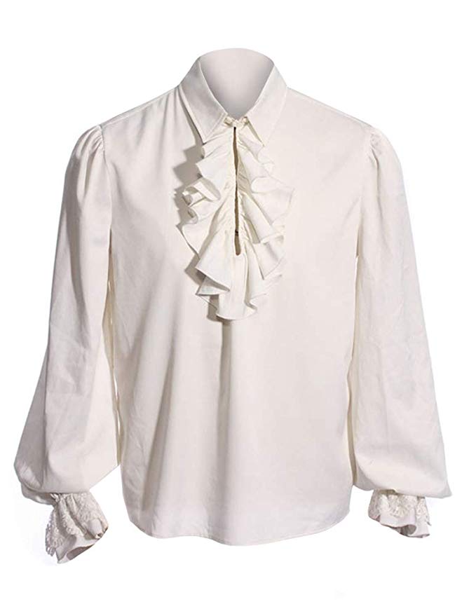 white-victorian-ruffled-shirt
