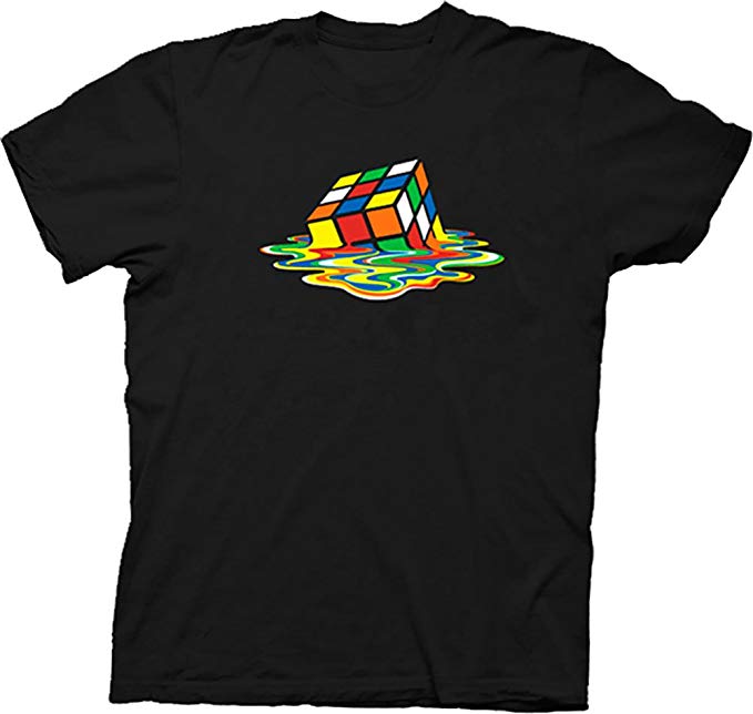 How to Dress Like Sheldon Cooper 15 rubiks-cube-melting-t-shirt