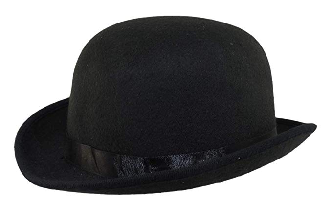black-derby-bowler-hat