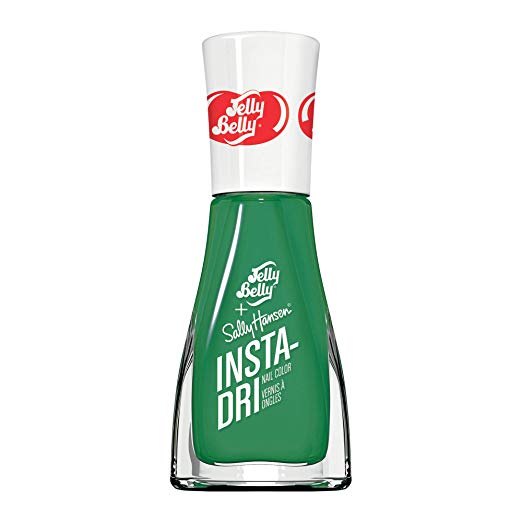 green-nail-polish