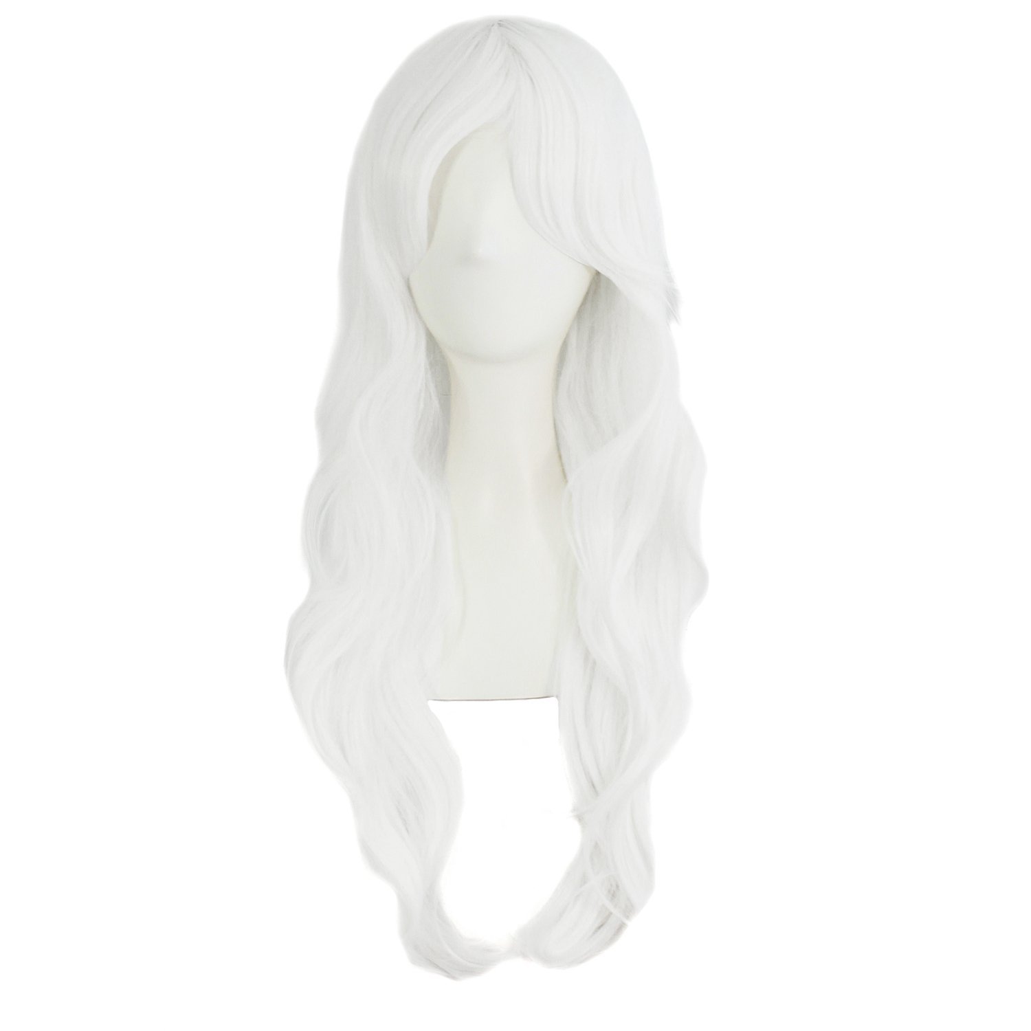 long-white-wig