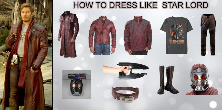 Guardians of the Galaxy Series Star Lord Costume