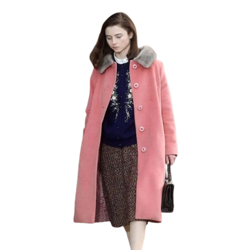 How To Style A Trench Coat Outfits - Your Ultimate Fashion Guide For Men And Women 23 women-pink-coat