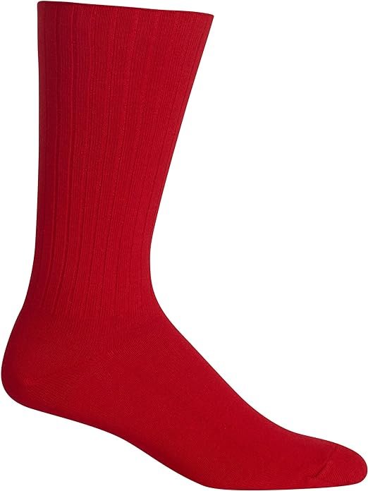 red-cotton-socks