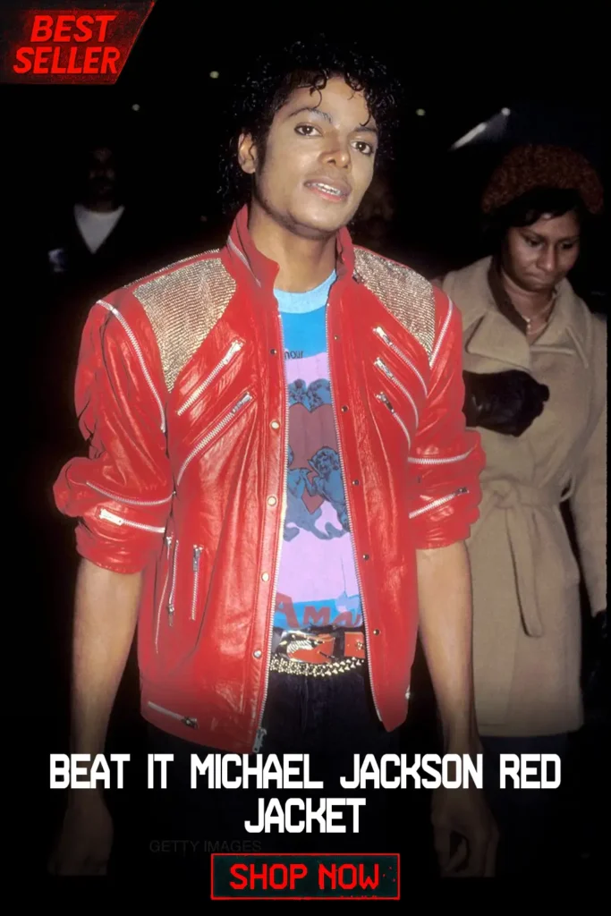 beat it michael jackson red jacket