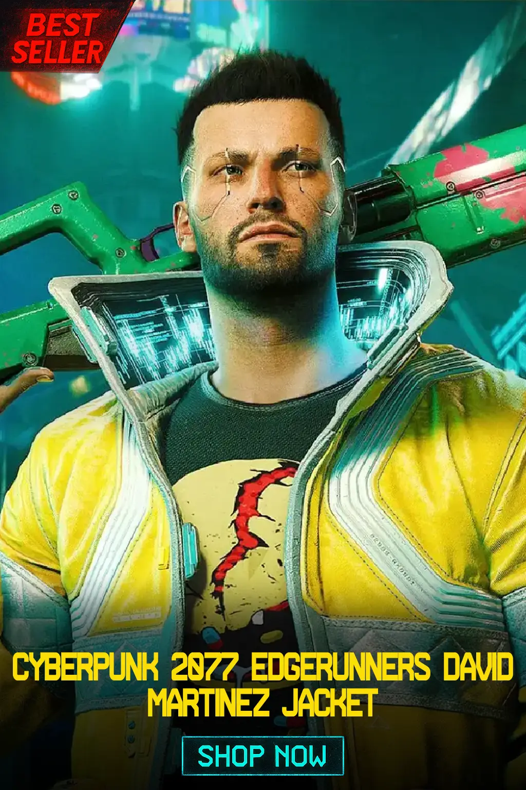Cyberpunk 2077 Edgerunners David Martinez Jacket
