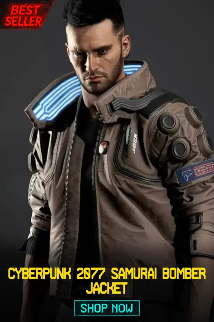 Cyberpunk 2077 Samurai Bomber Jacket