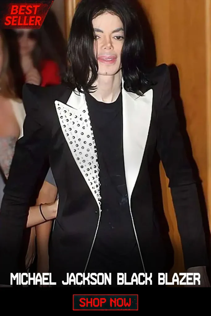 Michael Jackson Black Blazer