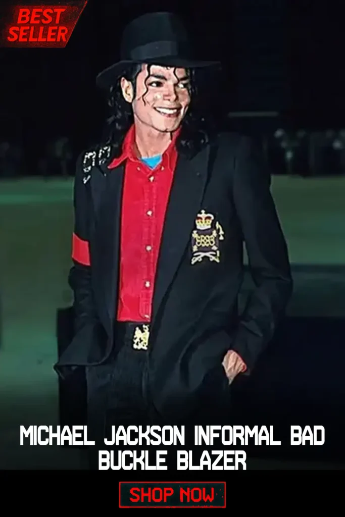 Michael Jackson Informal Bad Buckle Blazer