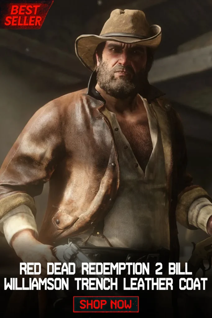 Red Dead Redemption Jackets 43 red dead redemption 2 bill williamson trench leather coat