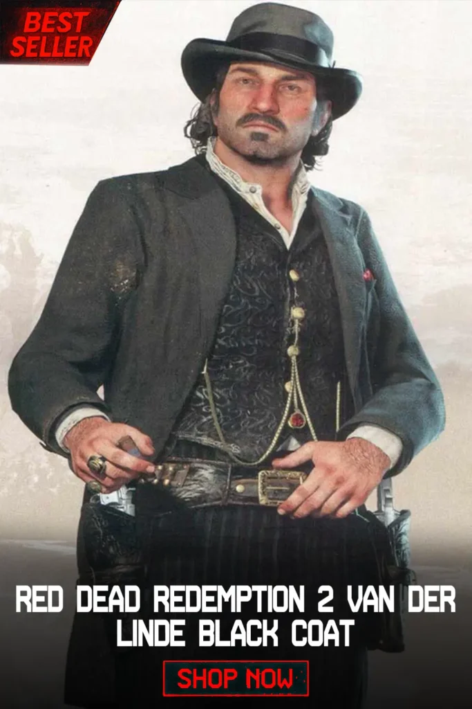 Red Dead Redemption Jackets 42 Red Dead Redemption 2 Van Der Linde Black Coat