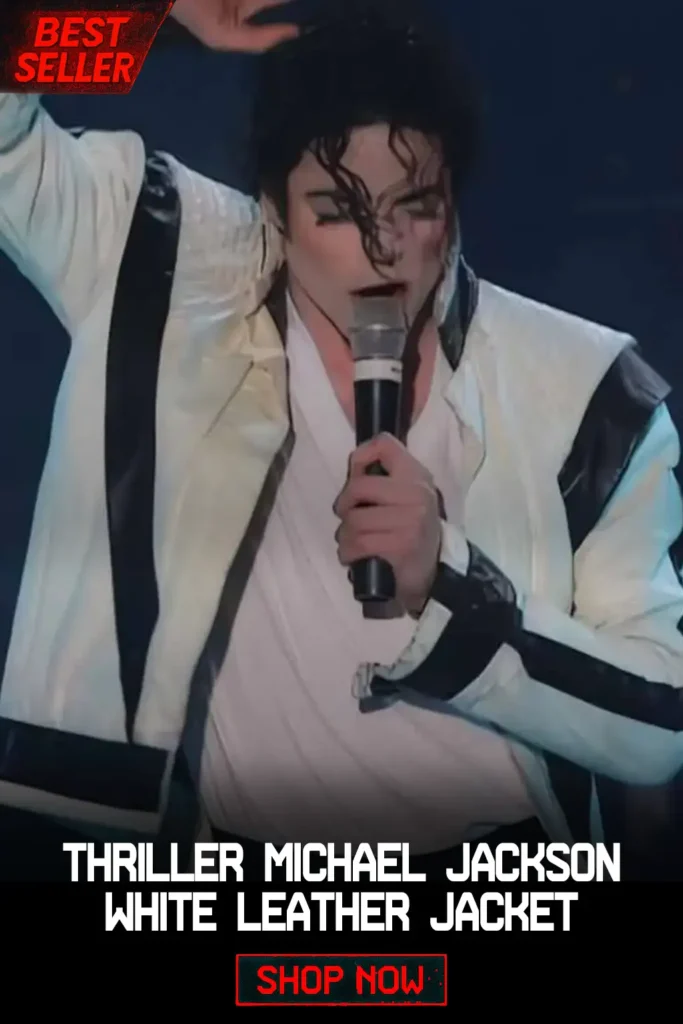Thriller MJ White Leather Jacket