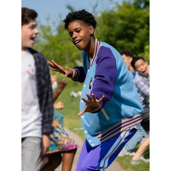 13 The Musical Brett Blue Varsity Jacket 13 The Musical Brett Blue Varsity Jacket