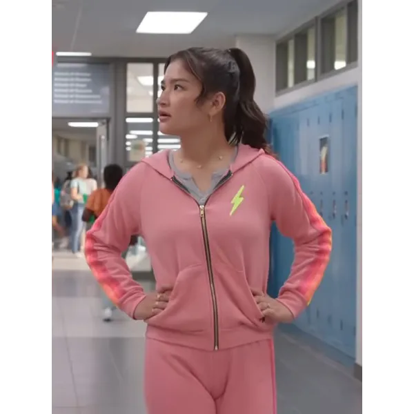 13 The Musical Lucy Hallman Pink Hoodie 13 The Musical Lucy Hallman Pink Hoodie