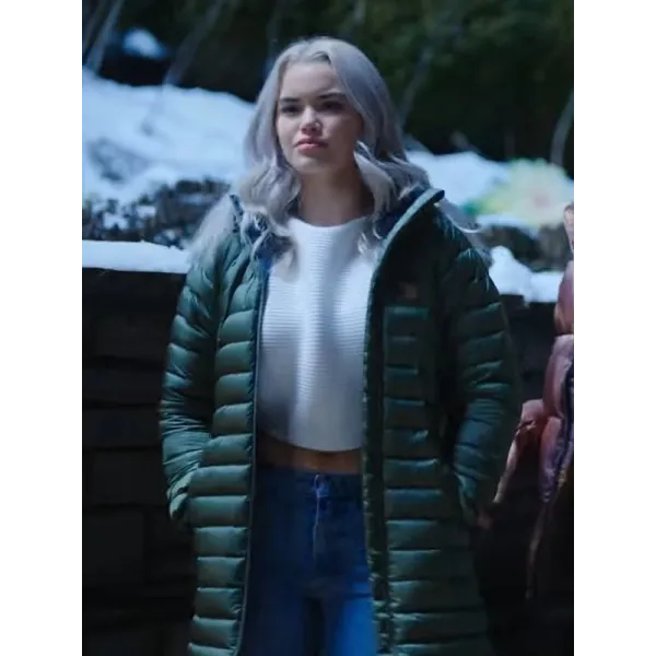 1UP 2022 Paris Berelc Green Puff Coat 1UP 2022 Paris Berelc Green Puff Coat