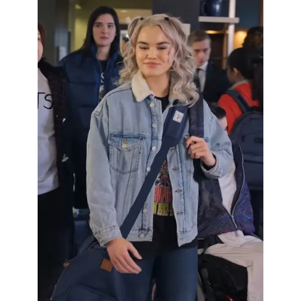 1UP 2022 Vivian Lee Blue Denim Jacket 1UP 2022 Vivian Lee Blue Denim Jacket