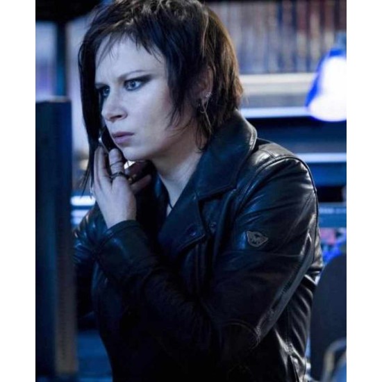24 Live Another Day Mary Lynn Rajskub Black Leather Jacket