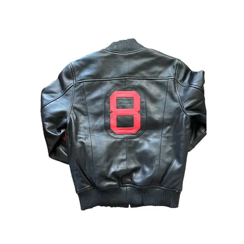 8 Ball Black And Red Bomber Jacket 8 Ball Black And Red Bomber Jacket