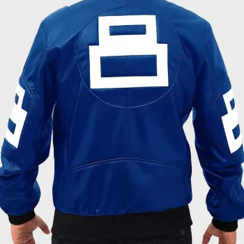 8 Ball Bomber Blue Jacket