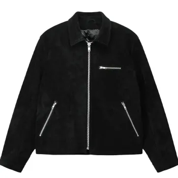 8 Ball Stussy Leather Bing Jacket