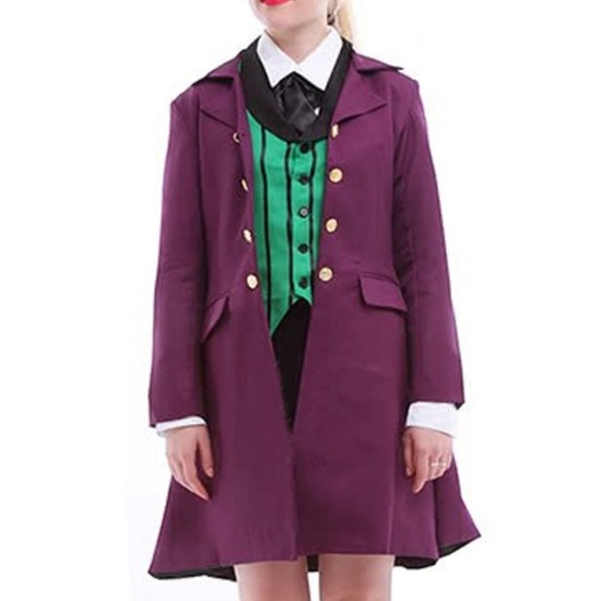 Black Butler 2 Alois Trancy Purple Coat